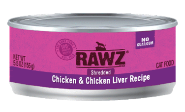 RAWZ Shredded Cat Can Food