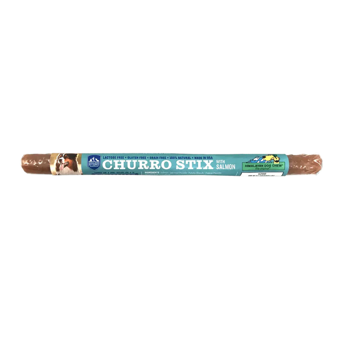 Himalayan Dog Chew Salmon 10 Inch Churro Stix