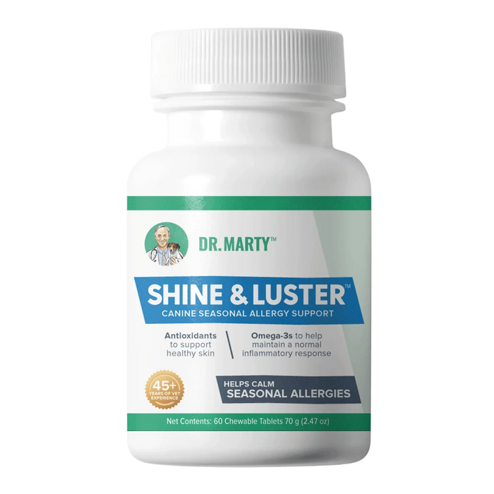 Dr. Marty Shine & Luster Canine Seasonal Allergy Support Chewable Tablet