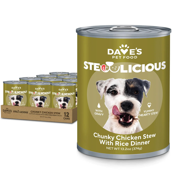 Dave's Stewlicious Can Dog Food