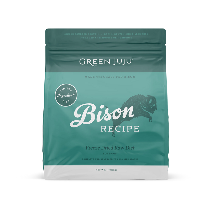 Green Juju Freeze Dried Limited Ingredient Freeze Dried Dog Food