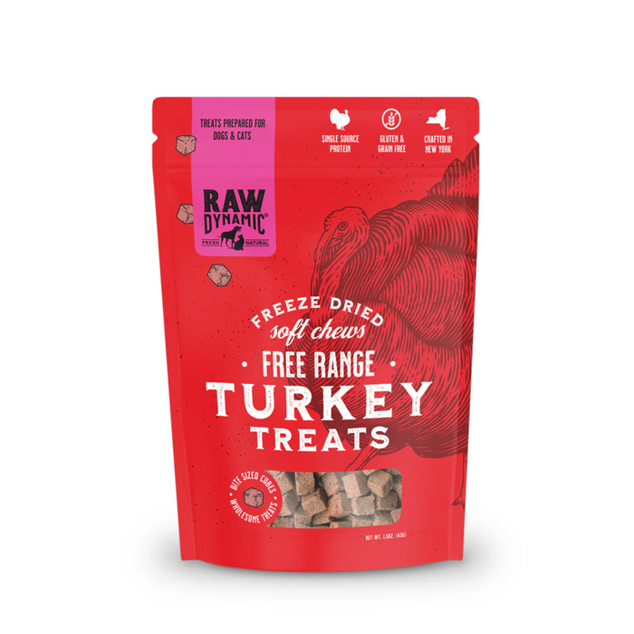 Raw Dynamic Freeze Dried Cat and Dog Treats 1.5 oz