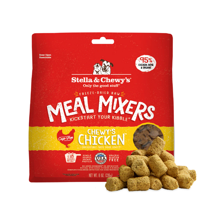 STELLA & CHEWYS DOG FD MEAL MIXERS 8 OZ