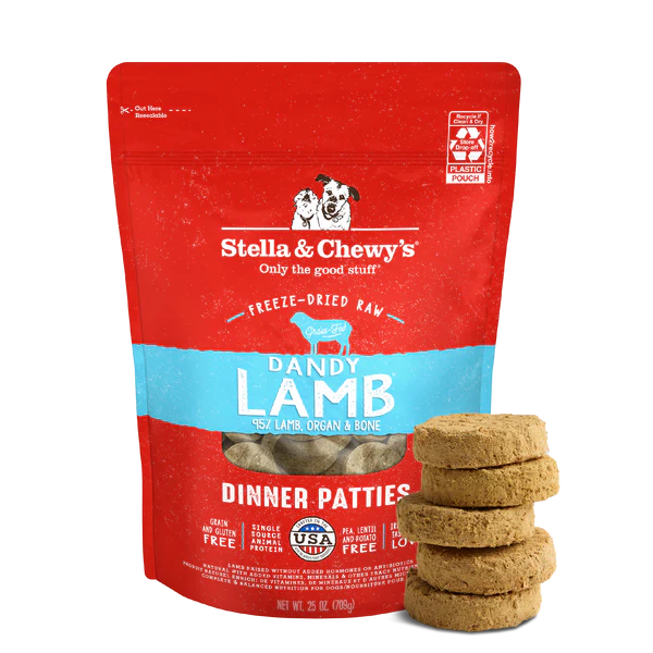 STELLA & CHEWY'S DOG FD DINNER PATTIES 14 OZ