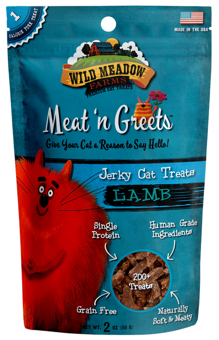 Wild Meadow Farms Meat 'N Greets Cat Treats 2 oz