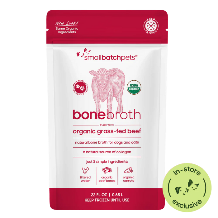 SMALLBATCH FROZEN ORGANIC BONE BROTH 22 OZ