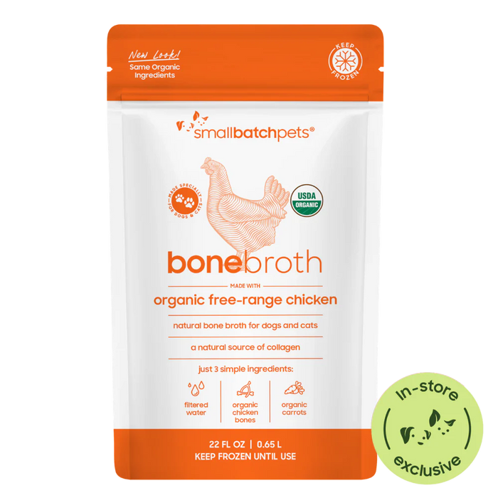 SMALLBATCH FROZEN ORGANIC BONE BROTH 22 OZ