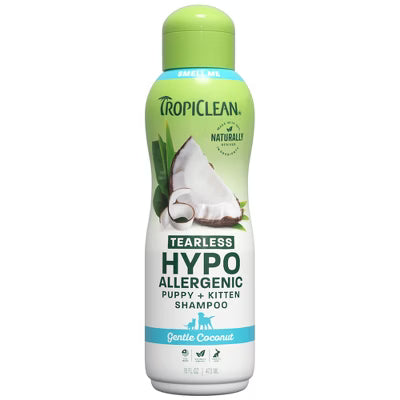 TROPICLEAN TEARLESS HYPOALLERGENIC SHAMPOO 20 OZ