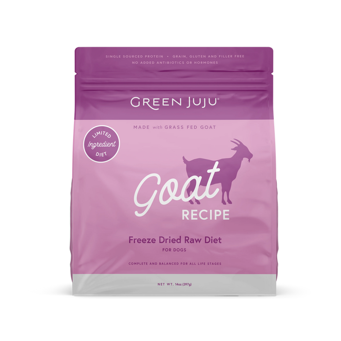Green Juju Freeze Dried Limited Ingredient Freeze Dried Dog Food