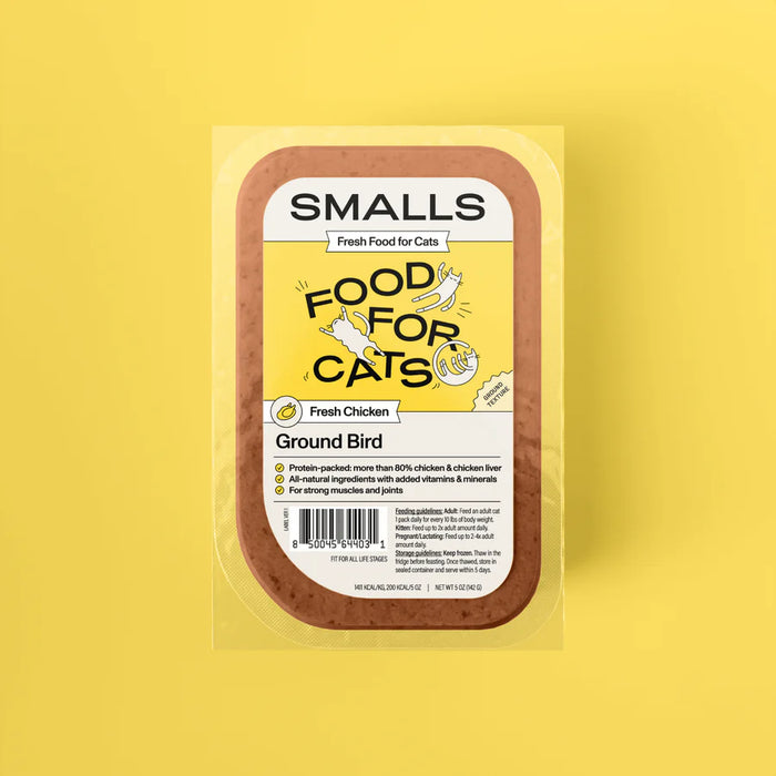 SMALLS CAT GENTLY COOKED SMOOTH & GROUND 5OZ 6 PK