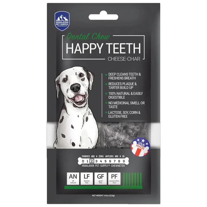 Himalayan Dog Chew Cheese-Char Happy Teeth