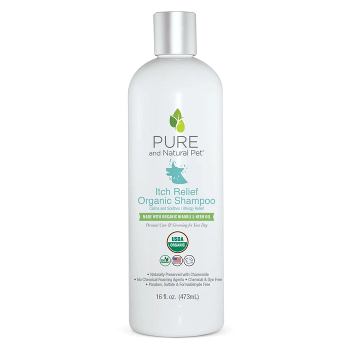 Pure and Natural Pet Itch Relief Organic Shampoo