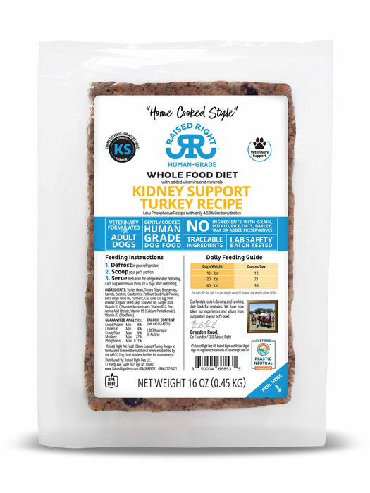 Raised Right Kidney Support Recipes 16 oz
