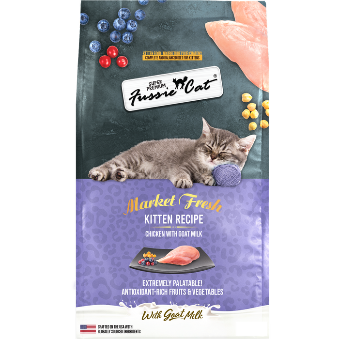 FUSSIE CAT KITTEN CHICKEN WITH GOAT MILK