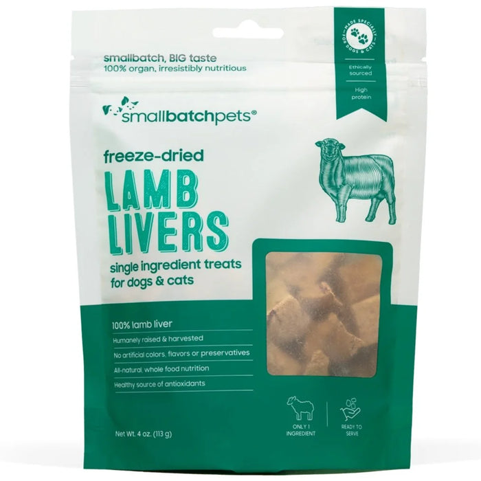 SMALL BATCH FREEZE-DRIED LIVER TREATS 3.5 OZ