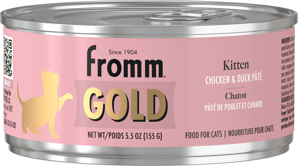 FROMM GOLD CAT CAN PATE 3 OZ