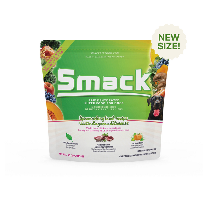 SMACK DEHYDRATED DOG FOOD