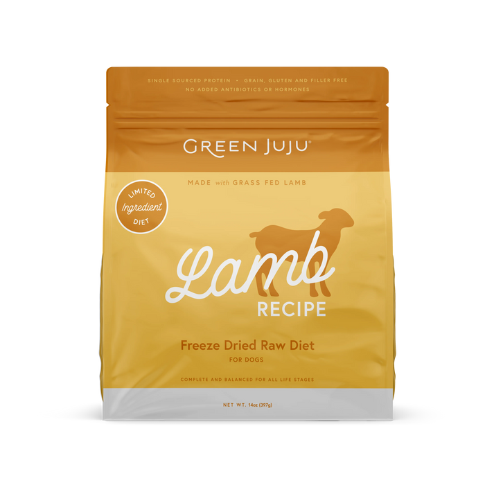 Green Juju Freeze Dried Limited Ingredient Freeze Dried Dog Food