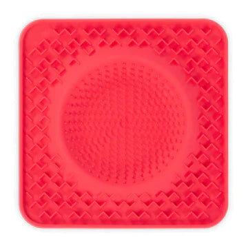 Messy Mutts Messy Mutts 10" Therapeutic Dog Lick Bowl Mat, Interactive Dog Feeder