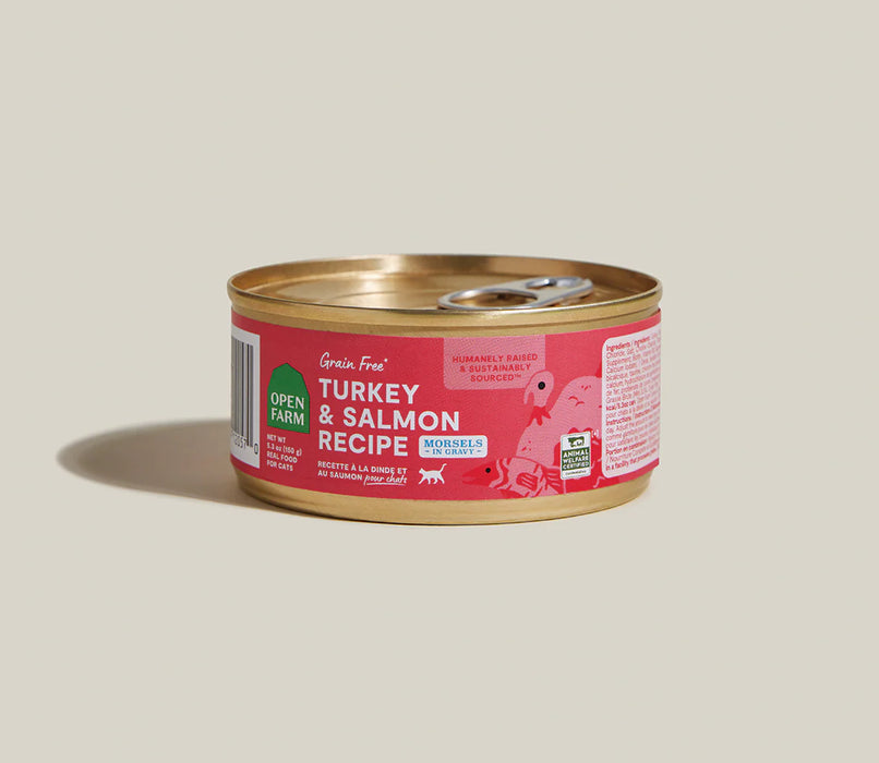 OPEN FARM CAT CAN MORSELS IN GRAVY 5.3 OZ