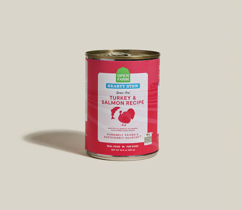 OPEN FARM DOG CAN HEARTY STEW 12.5 OZ