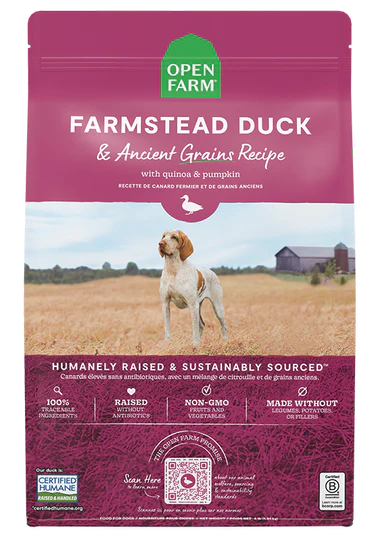 Open Farm Dry Dog Food Ancient Grains Kibble