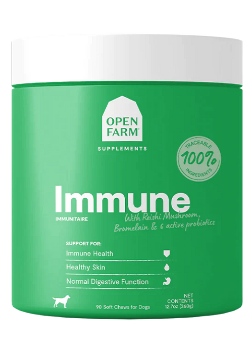 Open Farm Immune Supplement Chews for Dogs