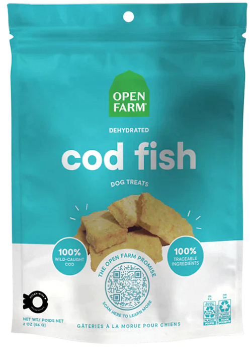 Open Farm Dehydrated Cod Fish Treats
