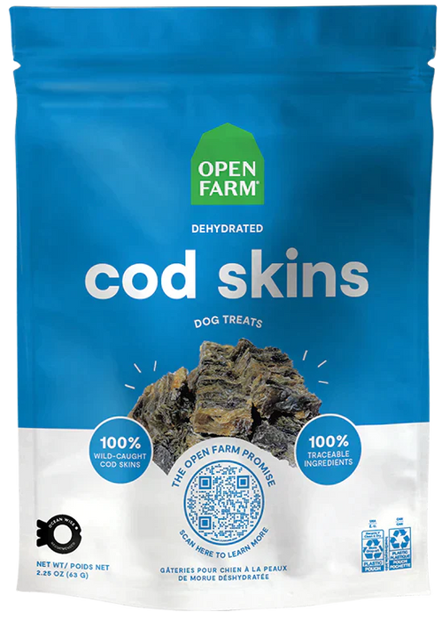 Open Farm Dehydrated Cod Skins Treat