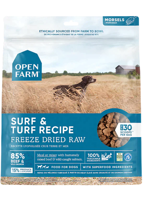 Open Farm Freeze Dried Raw Dog Food