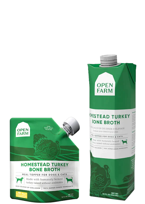 Open Farm Homestead Turkey Bone Broth for Cats