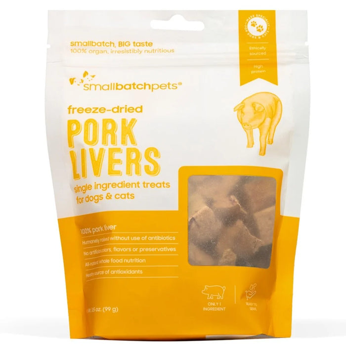 SMALL BATCH FREEZE-DRIED LIVER TREATS 3.5 OZ