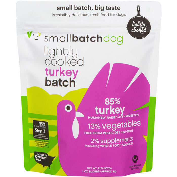 SmallBatch Lightly Cooked Dog Food