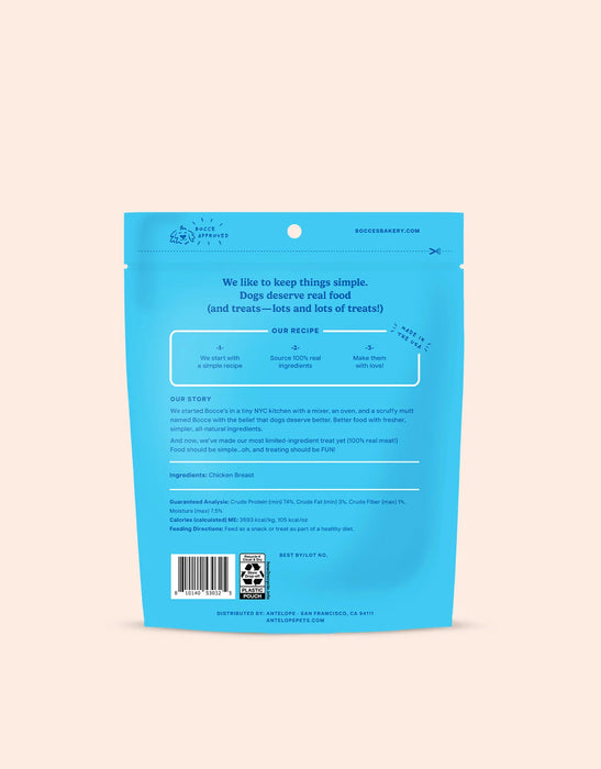 Bocce's Bakery Popcorn Chicken Breast Freeze-Dried
