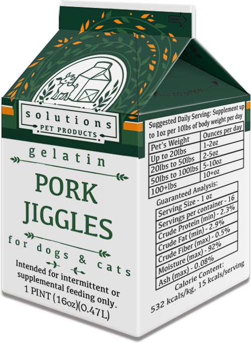 Solutions Pet Products Pork Jiggles