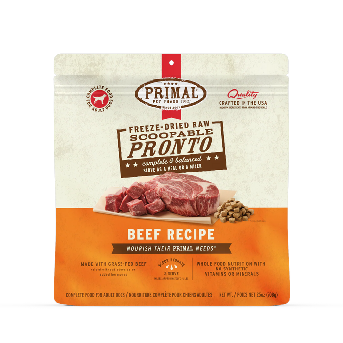 Pronto Primal Dog Foods Freeze-dried