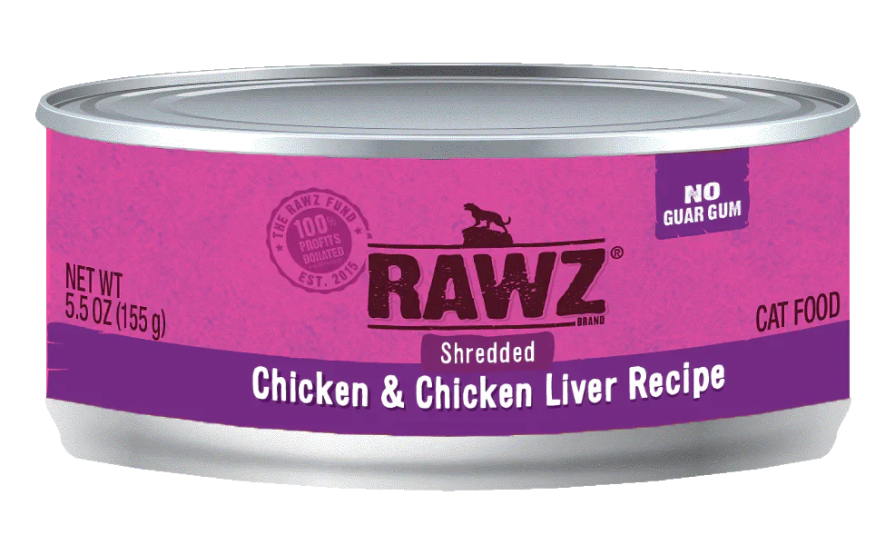 Rawz Chicken & Chicken Liver Cat Food Recipe