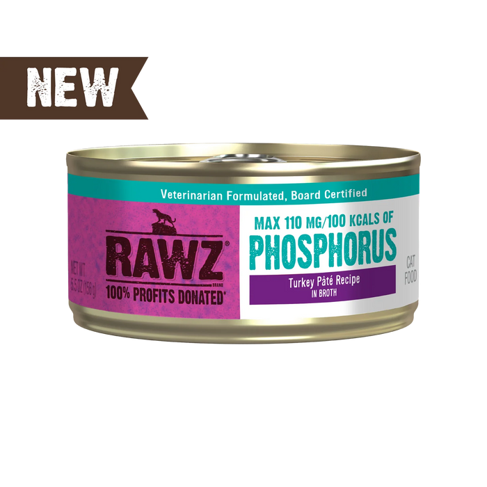 RAWZ CAT CAN PHOSPHOROUS PATE 5.5 OZ