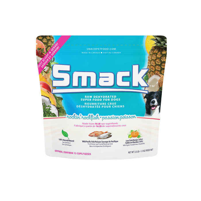 SMACK DEHYDRATED DOG FOOD
