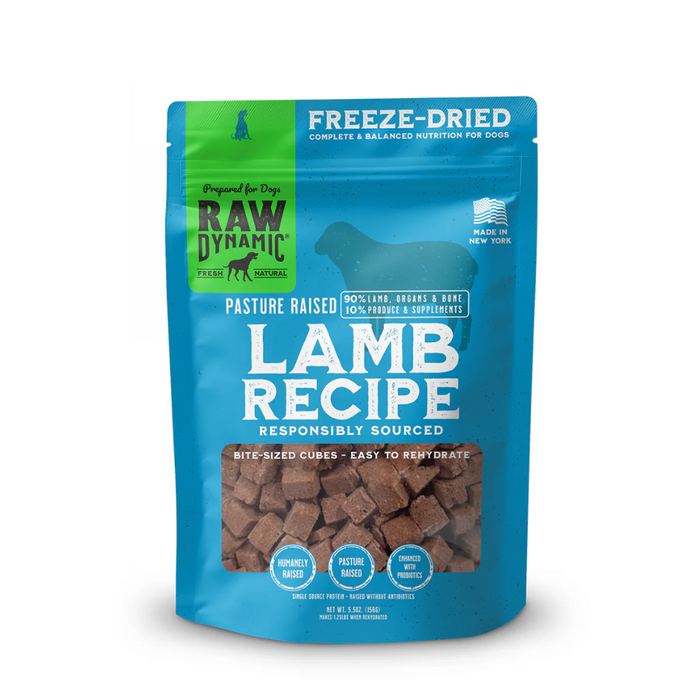 Raw Dynamic Freeze Dried Scoop and Serve for Cats