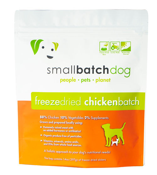 SmallBatch Freeze Dried Sliders Dog Food