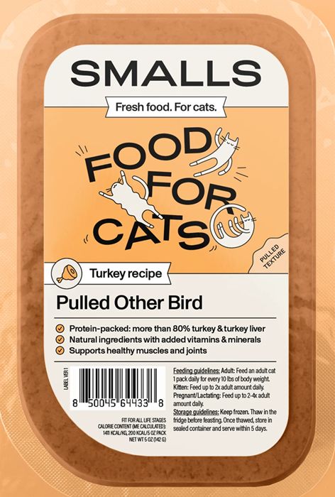 SMALLS CAT GENTLY COOKED SMOOTH & GROUND 5OZ 6 PK