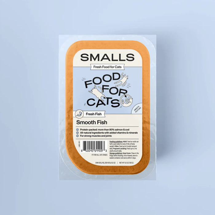 SMALLS CAT GENTLY COOKED SMOOTH & GROUND 5OZ 6 PK