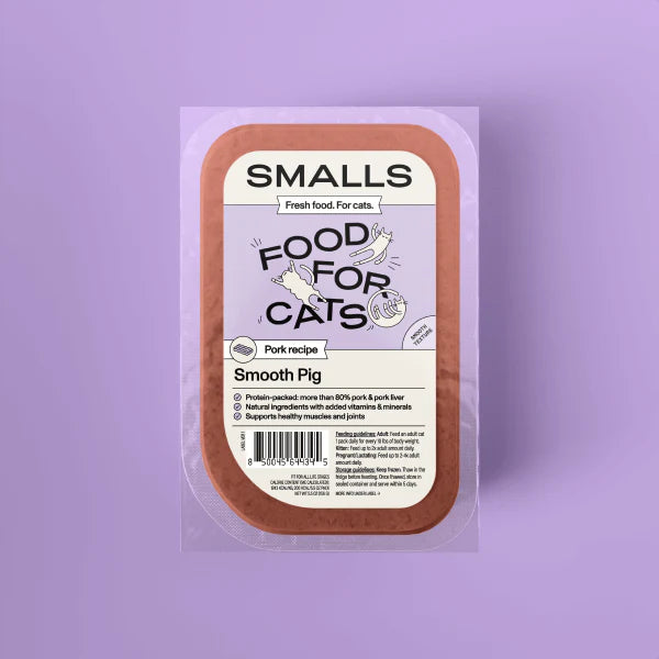 SMALLS CAT GENTLY COOKED SMOOTH & GROUND 5OZ 6 PK