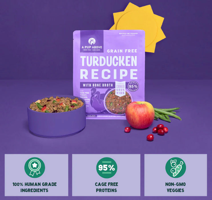 A PUP ABOVE Gently Cooked Fresh Dog Food