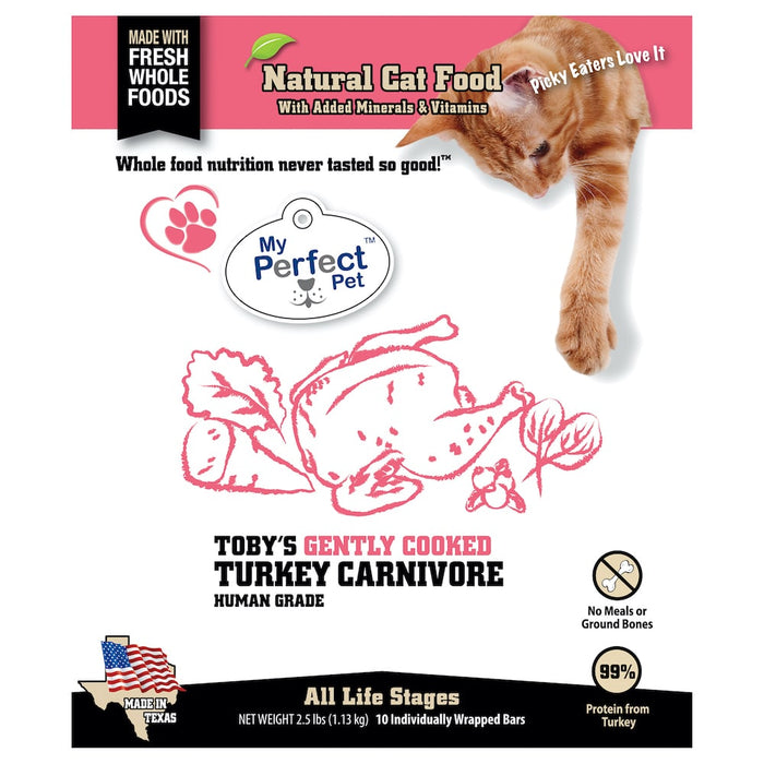 My Perfect Pet Food Toby's Turkey Carnivore Blend