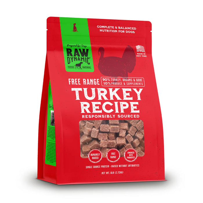 Raw Dynamic Frozen Scoop and Serve Dog Food