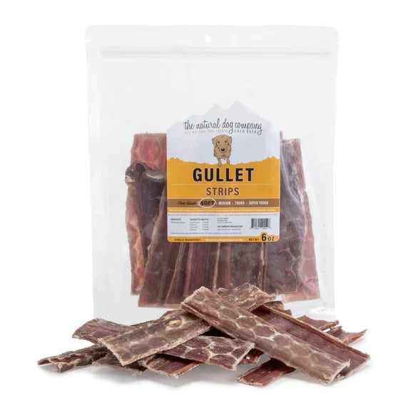 Tuesday's Natural Dog Company Beef Gullet Strips - 6 oz