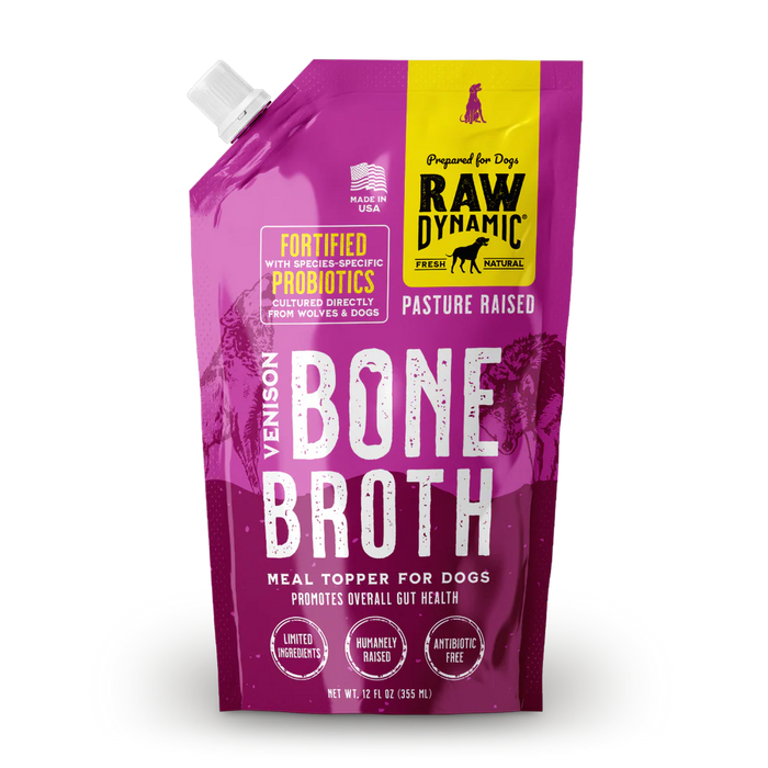 RAW DYNAMIC FROZEN BONE BROTH 12 OZ