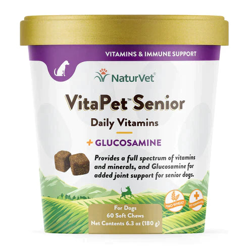 Naturvet Vitapet Senior Daily Vitamins Soft Chews